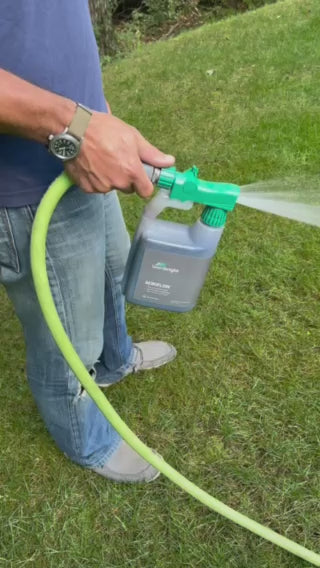 video of a person spraying Aeroflow and explaining how Aeroflow works.